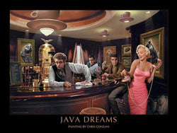 Kunstdruk Chris Consani - Java Dreams 80x60cm
