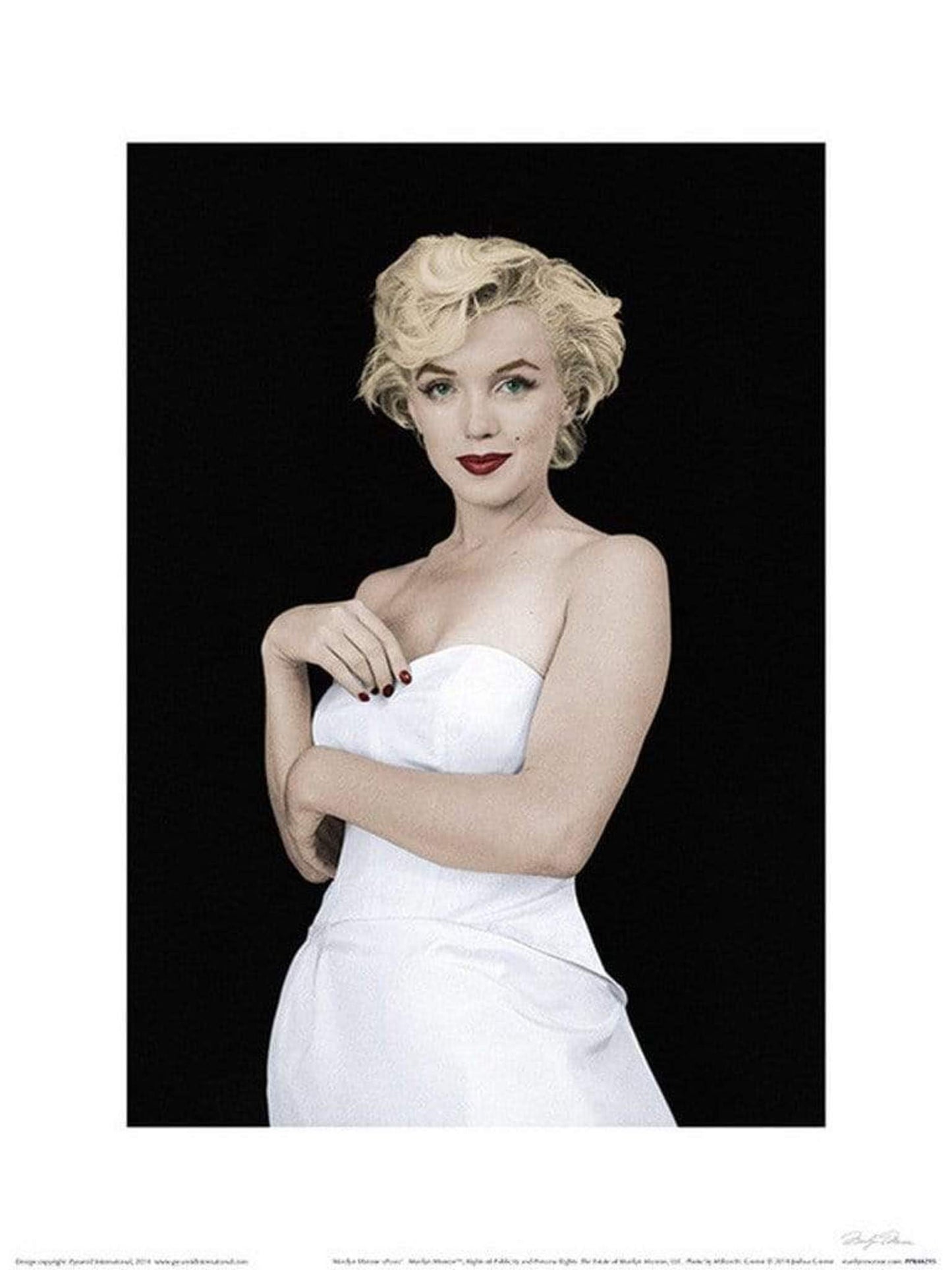 Kunstdruk Marilyn Monroe - Pose 60x80cm