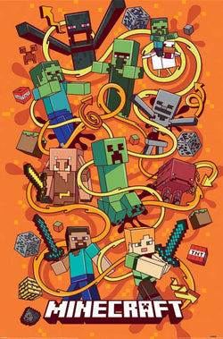 Poster Minecraft - Funtage Montage 61x91,5cm