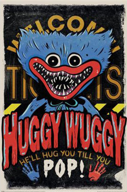 Poster Poppy Playtime - Huggy Wuggy 61x91,5cm