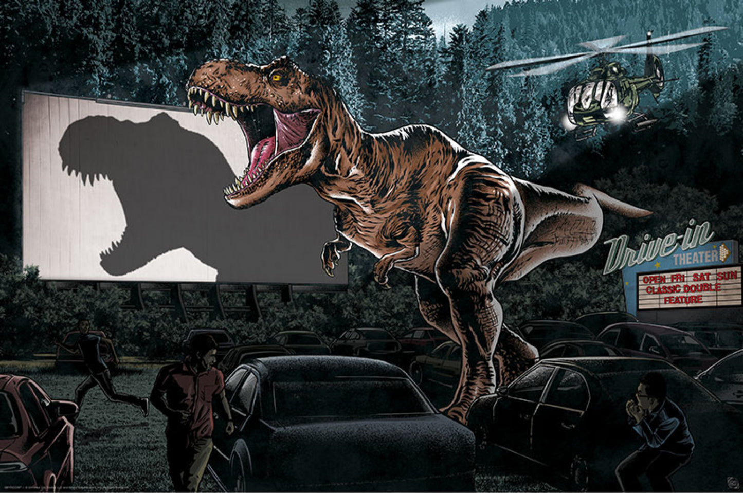 Poster Jurassic World - Cinema 91,5x61cm