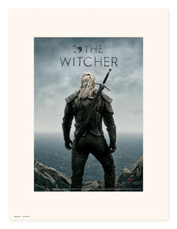 Kunstdruk The Witcher - Backwards 30x40cm