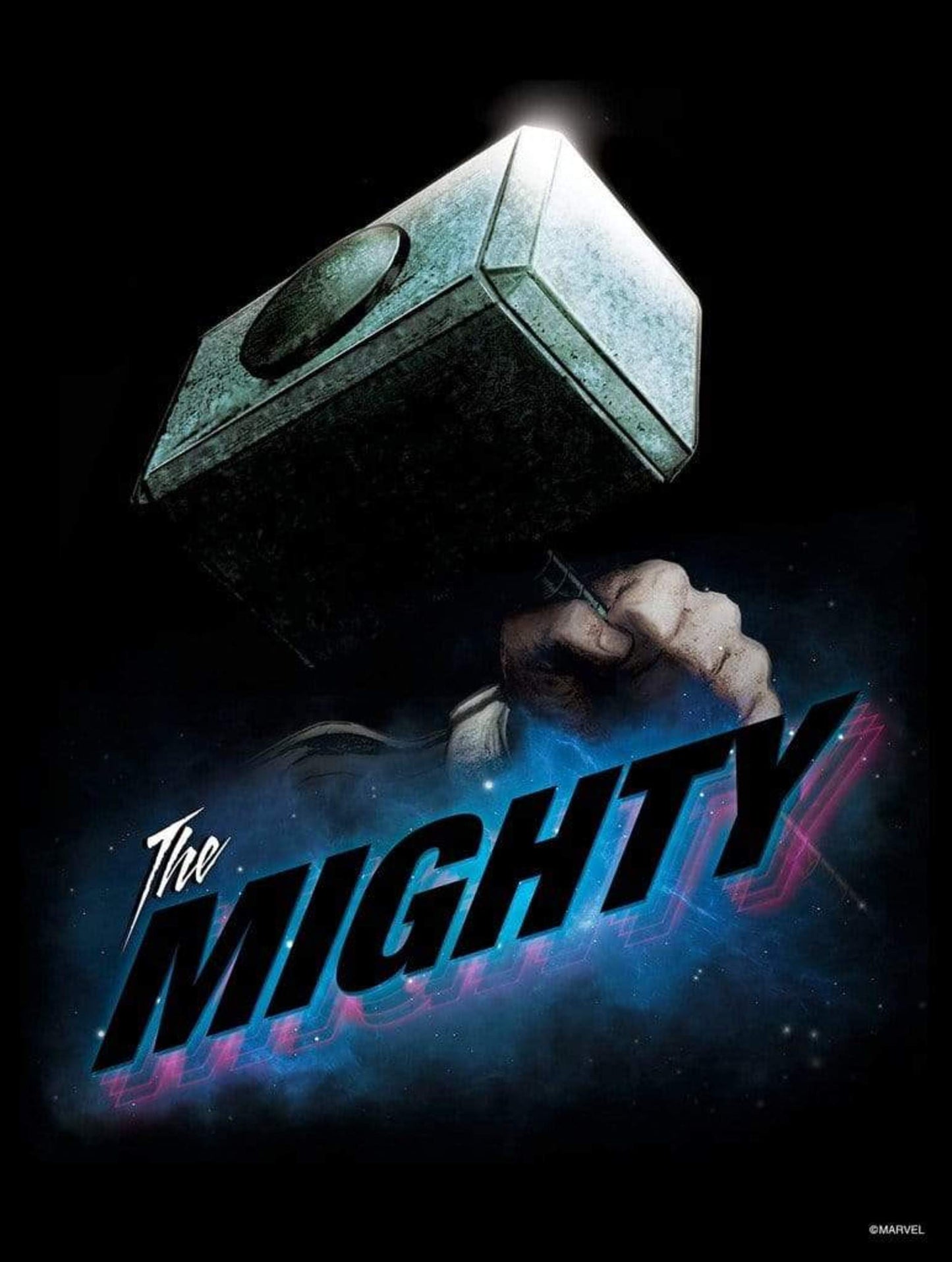 Kunstdruk Avengers - The Mighty 30x40cm