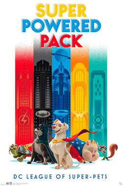 Poster DC Comics - League of Superpets Super Power 61x91,5cm