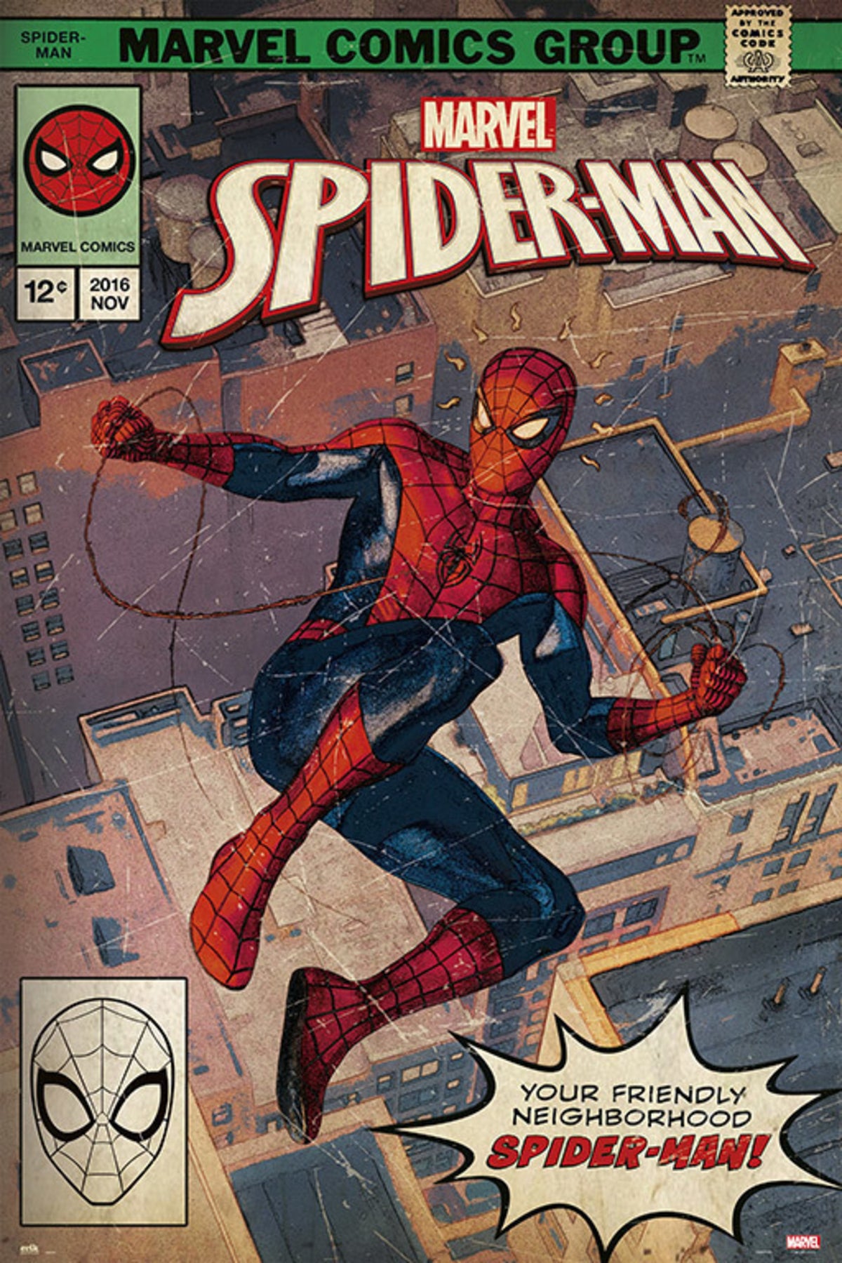 Poster Marvel - Comic Front 61x91,5cm