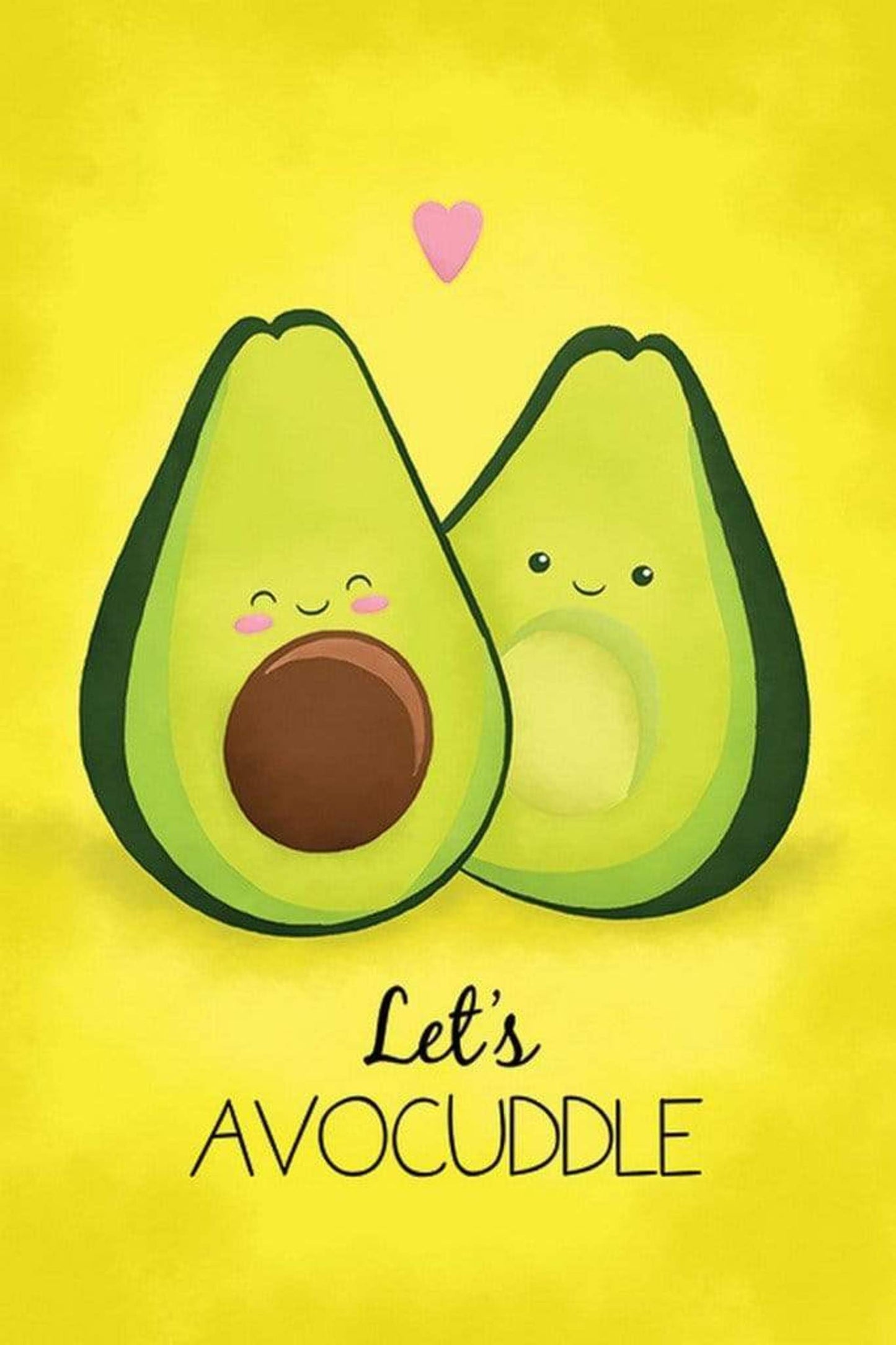 Poster Avocado Lets Avocuddle 61x91,5cm