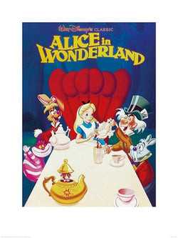 Kunstdruk Alice in Wonderland 1989 60x80cm