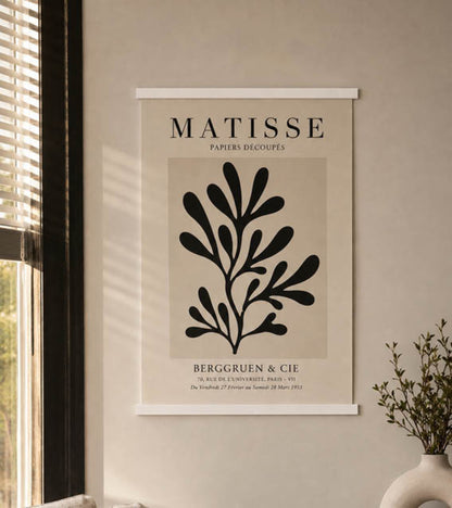 Posterhanger 30cm Wit - Posterstrips met Ophanggat