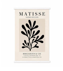 Posterhanger 75cm Wit - Posterstrips met Ophanggat