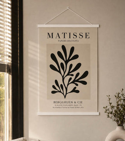 Posterhanger 93 cm Wit - Posterstrips met Ophangoog