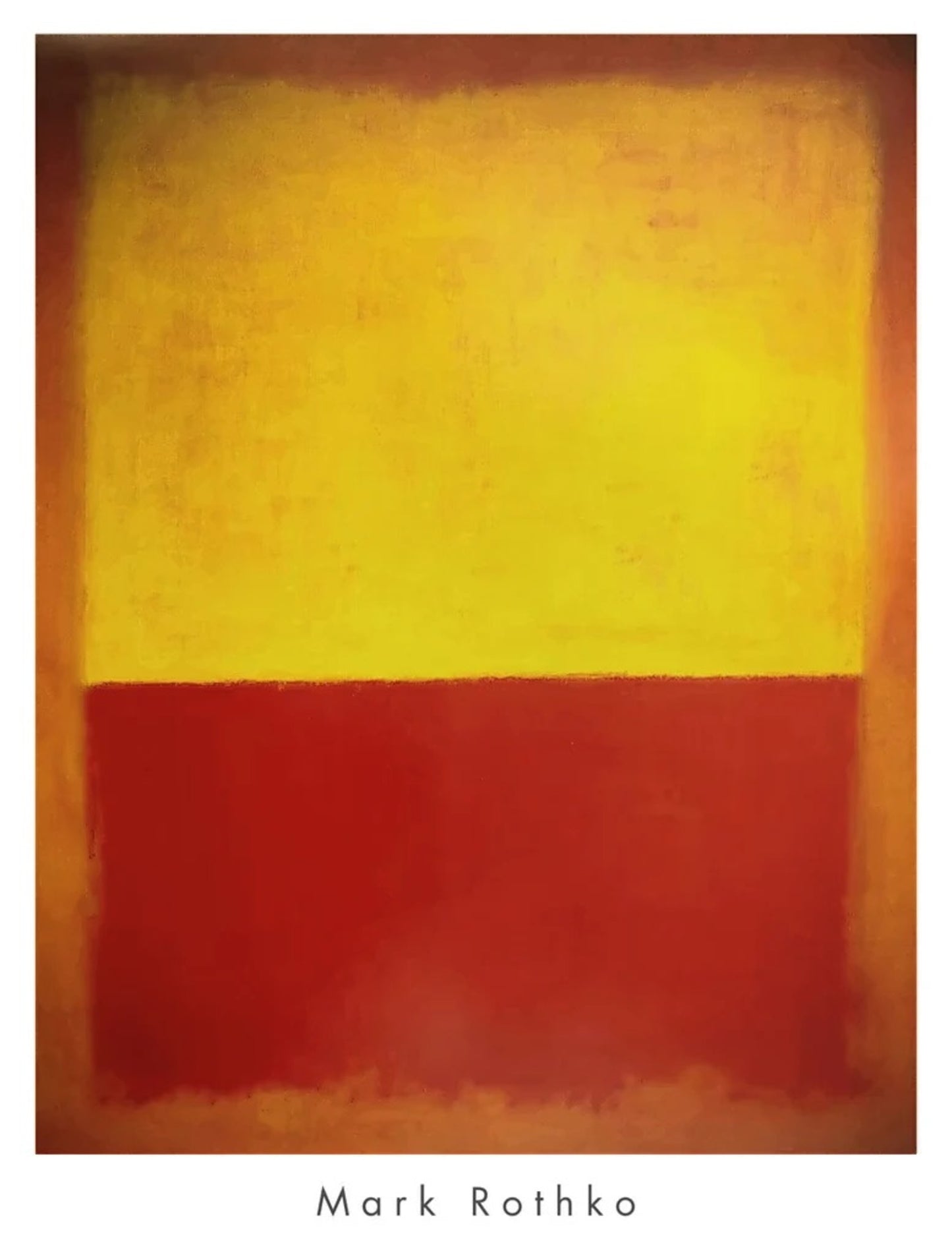 Kunstdruk Mark Rothko - No. 12 - 1954 71x94cm