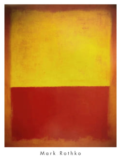 Kunstdruk Mark Rothko - No. 12 - 1954 71x94cm