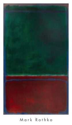 Kunstdruk Mark Rothko - No. 7 - 1953 53,5x91,5cm