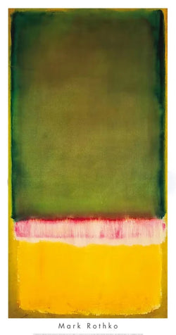 Kunstdruk Mark Rothko - Untitled - 1949 53x101,5cm