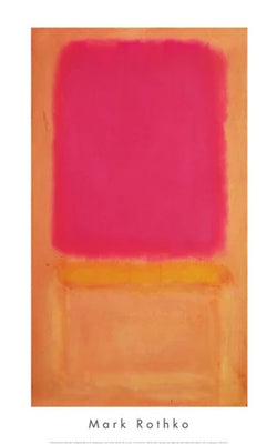 Kunstdruk Mark Rothko - Violet Center - 1954 50,8x81cm