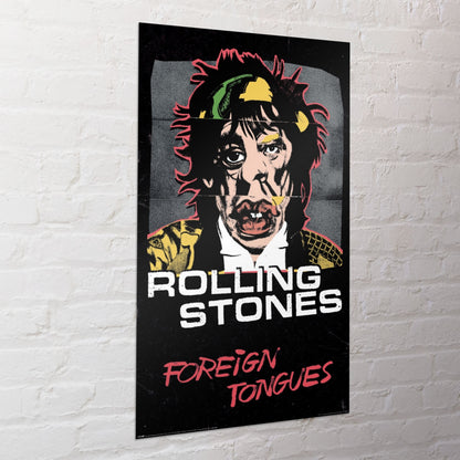 Poster Rolling Stones - Foreign Tongues Album 61x91,5cm