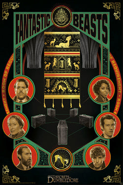 Poster Fantastic Beasts - Casting 61x91,5cm