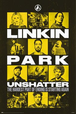 Poster Linkin Park - Unshatter 61x91,5cm