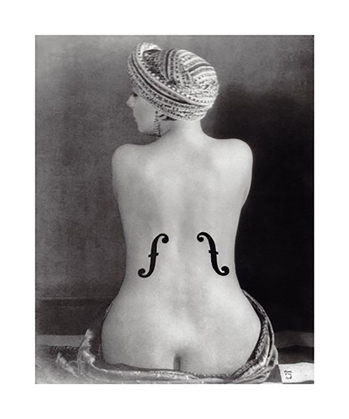 Kunstdruk Man Ray - Le Violon d-Ingres 51x61cm