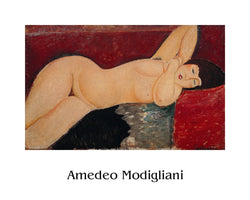 Kunstdruk Amedeo Modigliani Liegender Akt ll 50x40cm