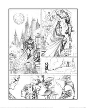 Kunstdruk Batman Catwoman 40x50cm