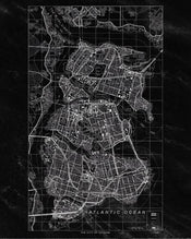 Kunstdruk Batman Gotham City 40x50cm