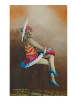 Kunstdruk - Casino de Paris Mlle Noel 30x40cm
