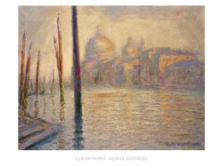 Kunstdruk Claude Monet Veduta Di Venezia 80x60cm