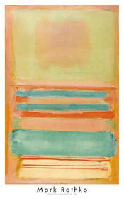 Kunstdruk Mark Rothko No. 7 / No. 11 1949 63,5x101,5cm