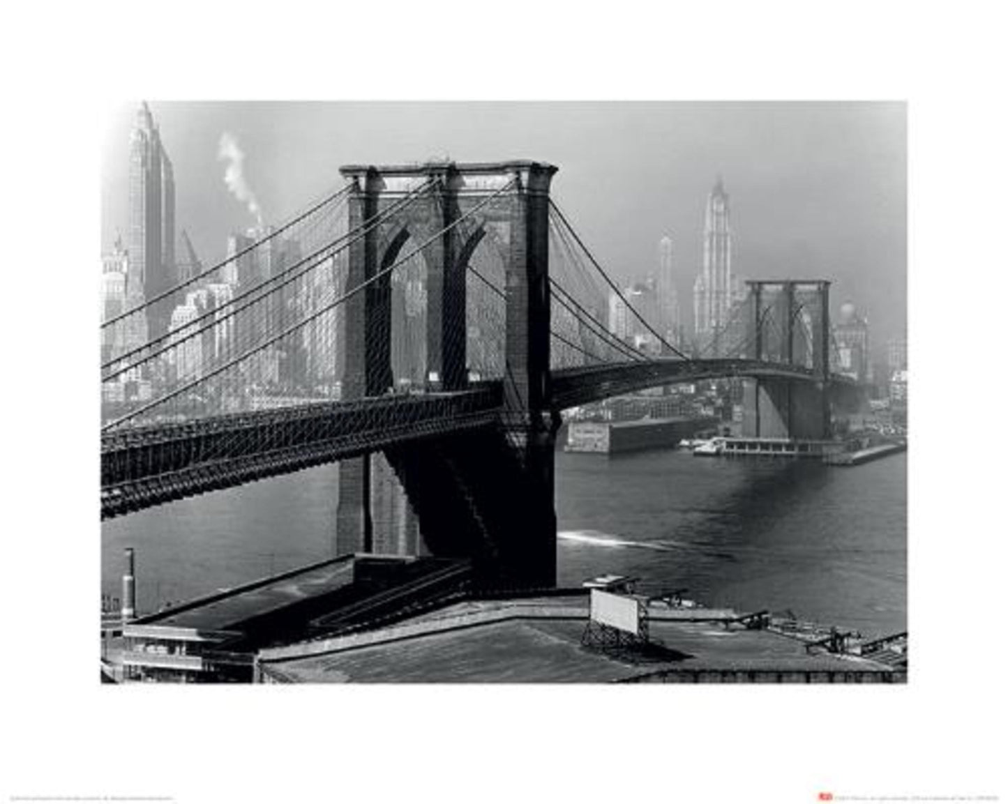 Kunstdruk Time Life Brooklyn Bride New York 1946 40x50cm