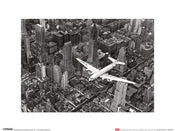 Kunstdruk Time Life Dc-4 Over Manhattan 30x40cm