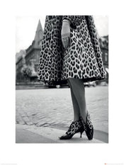 Kunstdruk Time Life Dior Leopard Print 60x80cm