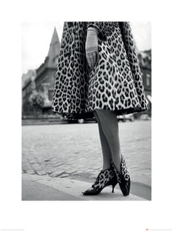 Kunstdruk Time Life Dior Leopard Print 60x80cm