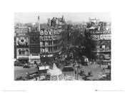 Kunstdruk Time Life Piccadilly Circus London 1942 30x40cm