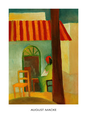 Kunstdruk August Macke - Caffe Turco 60x80cm