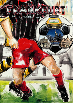 Kunstdruk Michael Hopf - Frankfurt 50x70cm