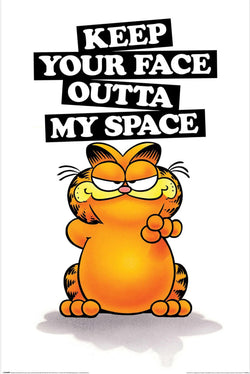 Poster Garfield Keep Your Face 61x91,5cm