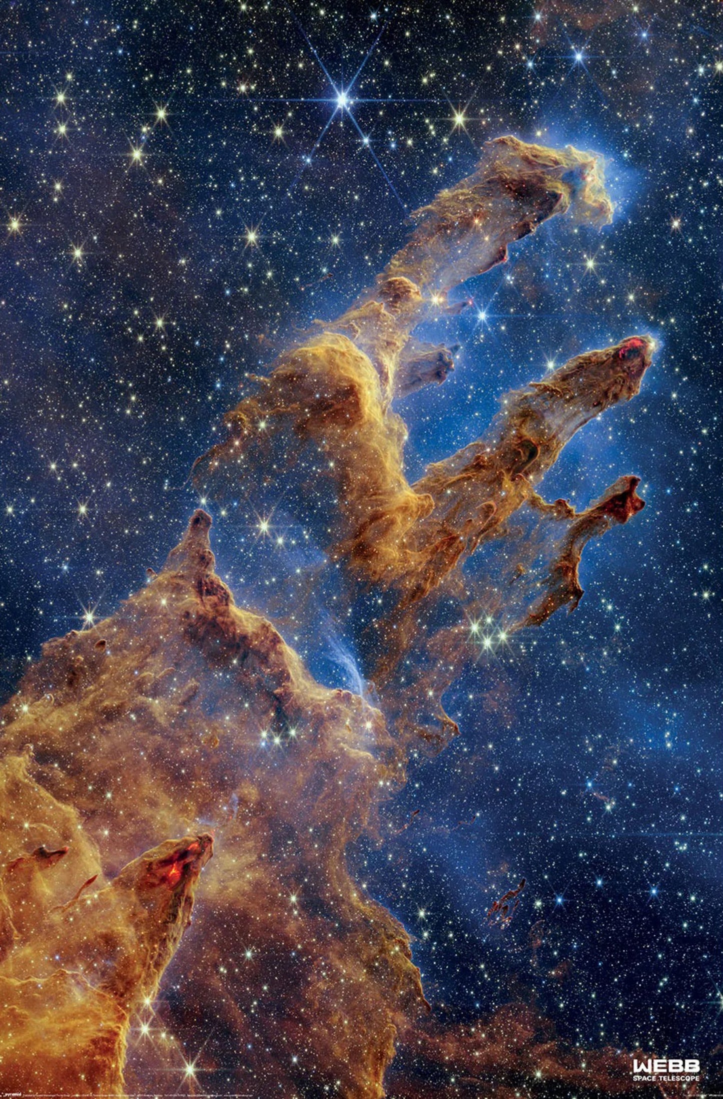 Poster James Webb Pillars of Creation 61x91,5cm