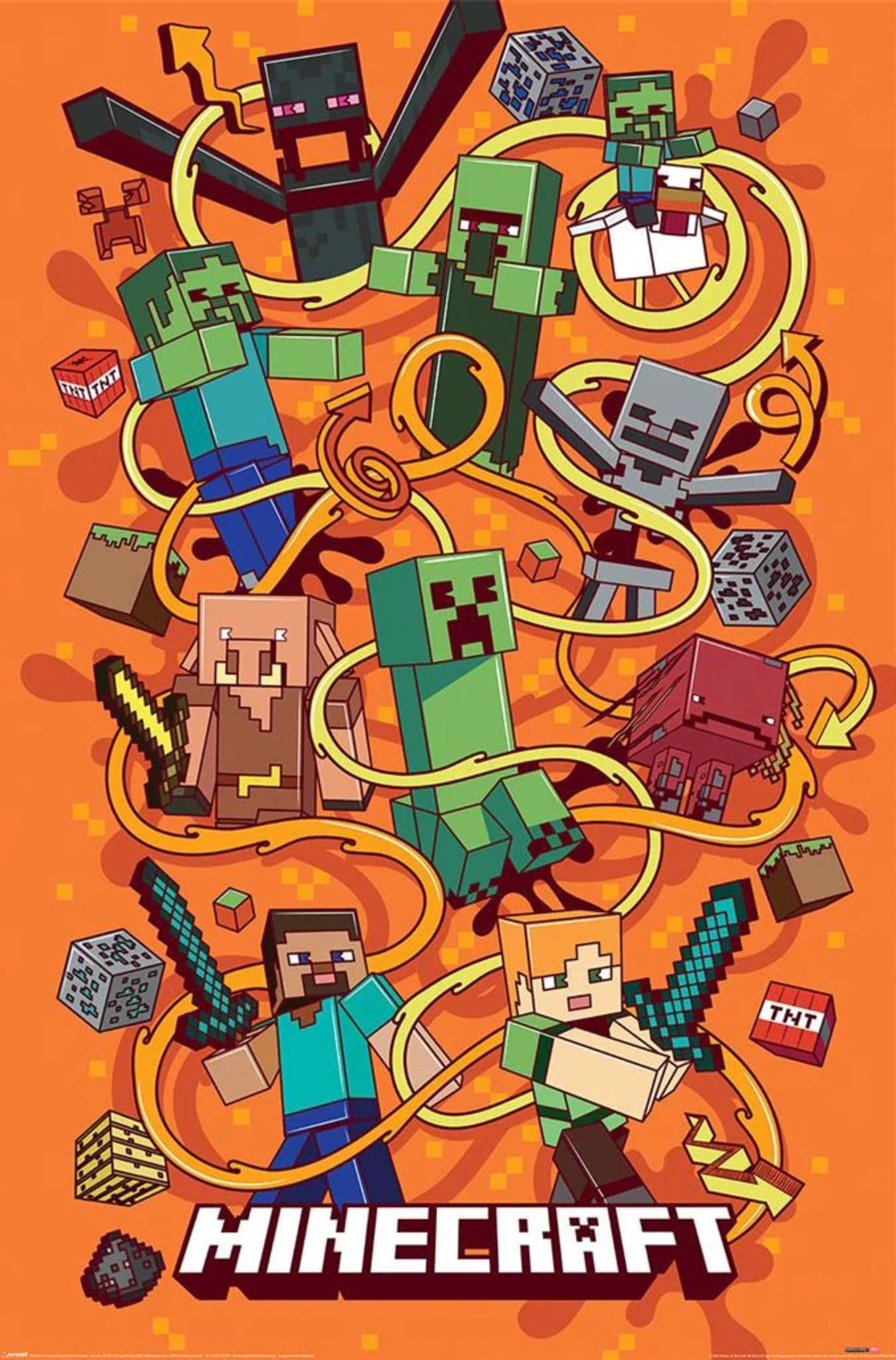 Poster Minecraft Funtage Montage 61x91,5cm