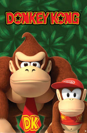 Poster Nintendo Donkey Kong and Diddy Kong 61x91,5cm