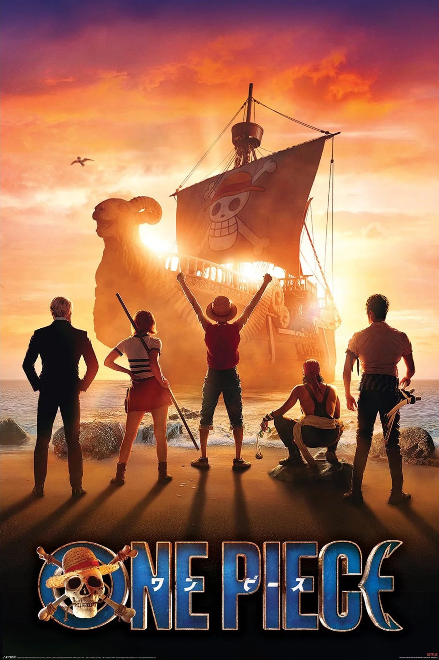Poster One Piece Live Action Set Sail 61x91,5cm