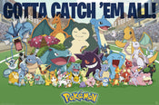 Poster Pokemon All Time Favorites 91,5x61cm