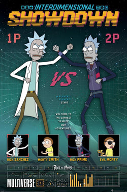 Poster Rick and Morty - Showdown 61x91,5cm