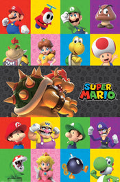 Poster Super Mario Characters 61x91,5cm