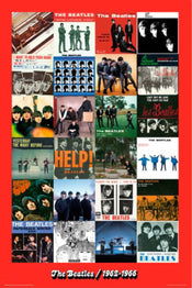 Poster The Beatles Era 1962-1966 61x91,5cm
