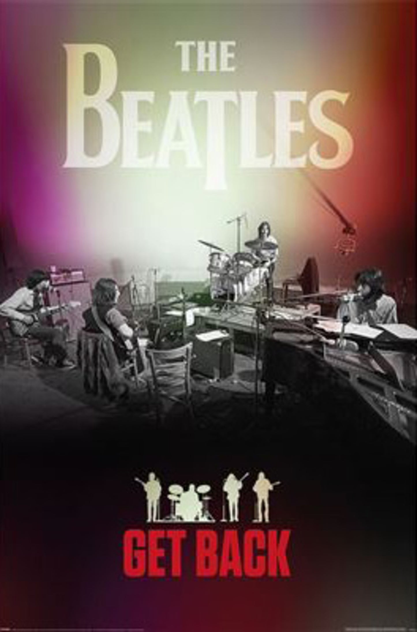 Poster The Beatles Get Back 61x91,5 cm