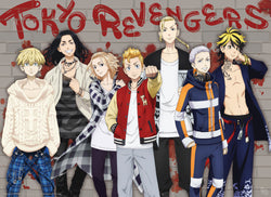 Poster Tokyo Revengers Casual Tokyo Manji Gang 52x38cm