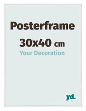 Posterkader 30x40cm Wit Hoogglans Kunststof Paris