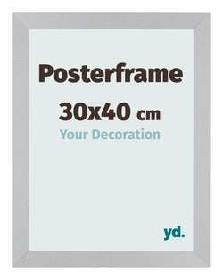 Posterkader 30x40cm Zilver Mat MDF Parma
