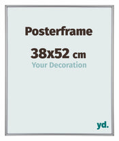 Posterkader 38x52cm Zilver Hoogglans Kunststof Paris